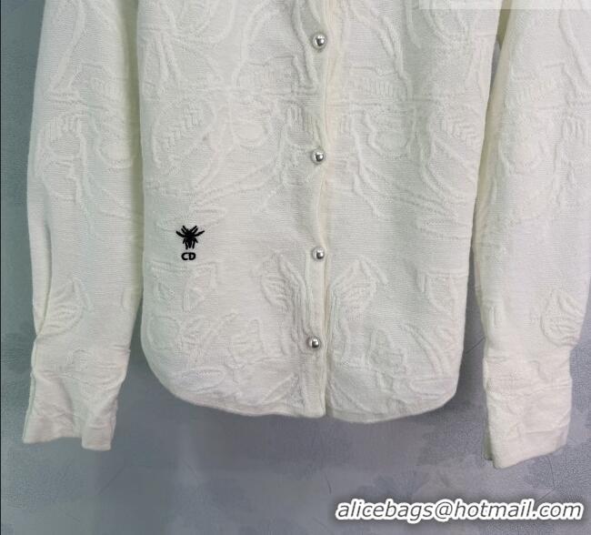 Fashion Discount Dior Wool Shirt DR011304 White 2026