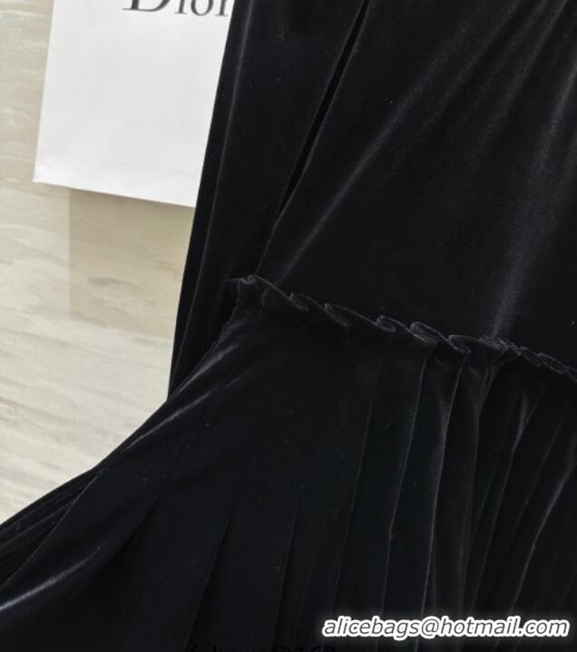 Reasonable Price Dior Velvet Dress DR011306 Black 2026