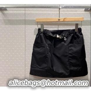 ​Good Taste Prada Mini Skirt PR011305 Black 2026