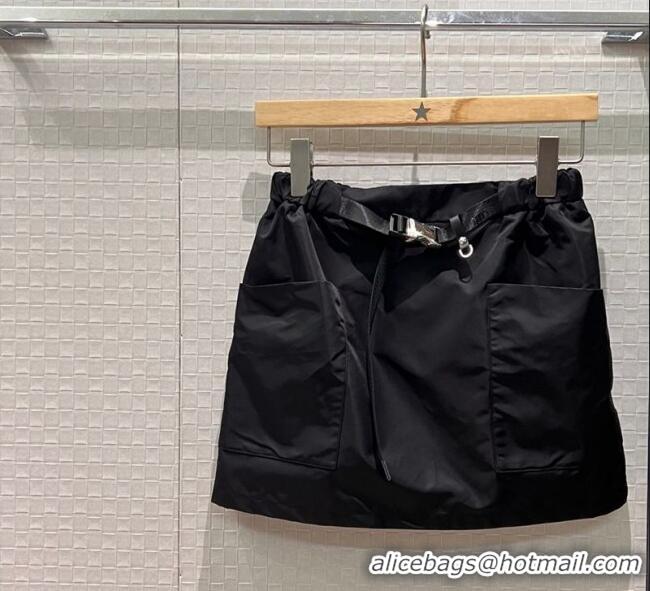 ​Good Taste Prada Mini Skirt PR011305 Black 2026