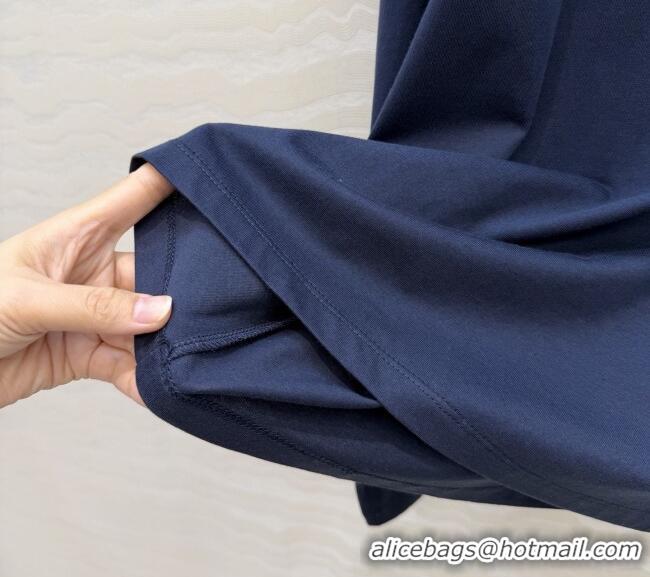 Super Quality Miu Miu Cotton T-shirt M011410 Blue 2026