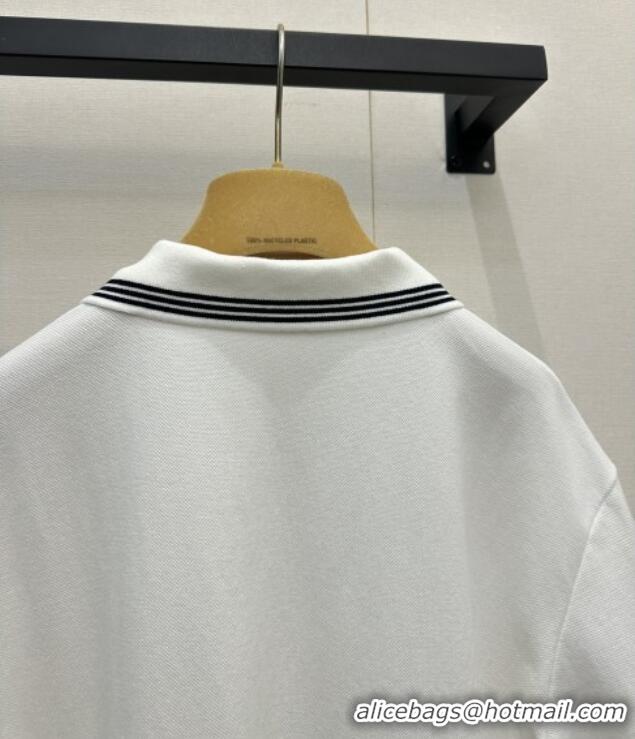 Best Price Miu Miu Cotton Polo T-shirt M011412 White 2026