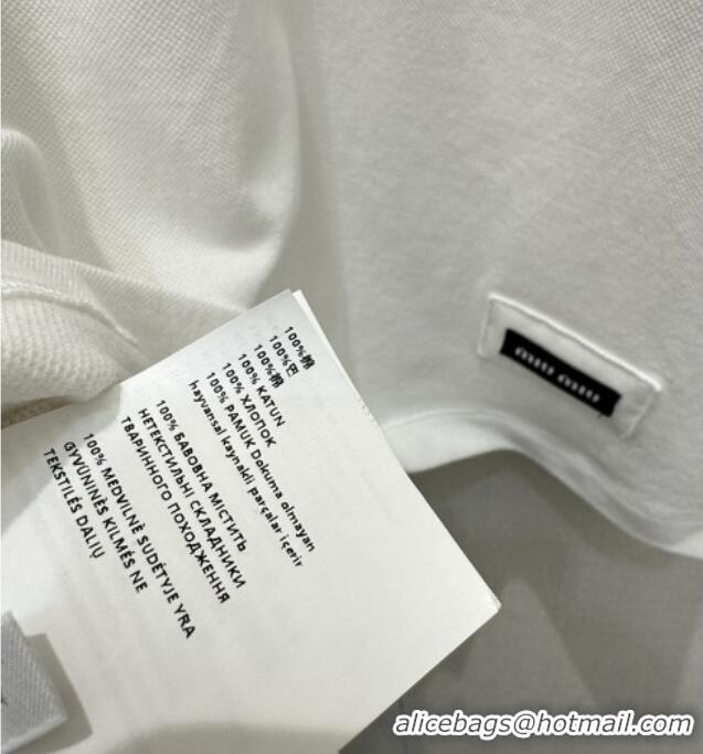 Best Price Miu Miu Cotton Polo T-shirt M011412 White 2026