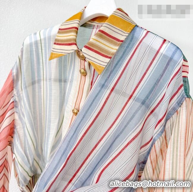 ​Shop Promotional Zimmermann Linen & Silk Shirt Z011419 Multicolor 2026