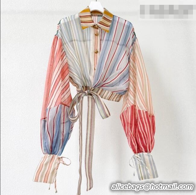 ​Shop Promotional Zimmermann Linen & Silk Shirt Z011419 Multicolor 2026