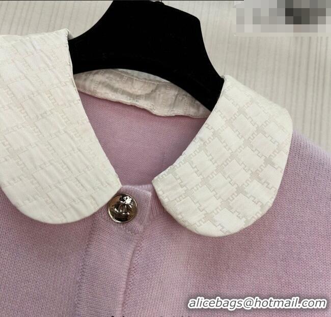 Top Quality Chanel Cashmere Cardigan CH011302 Purple 2026