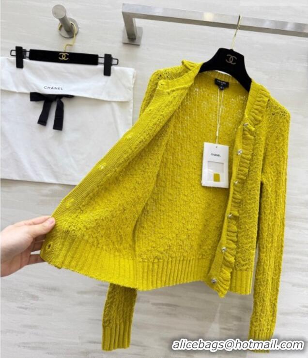 ​Well Crafted Chanel Cardigan CH011305 Yellow 2026
