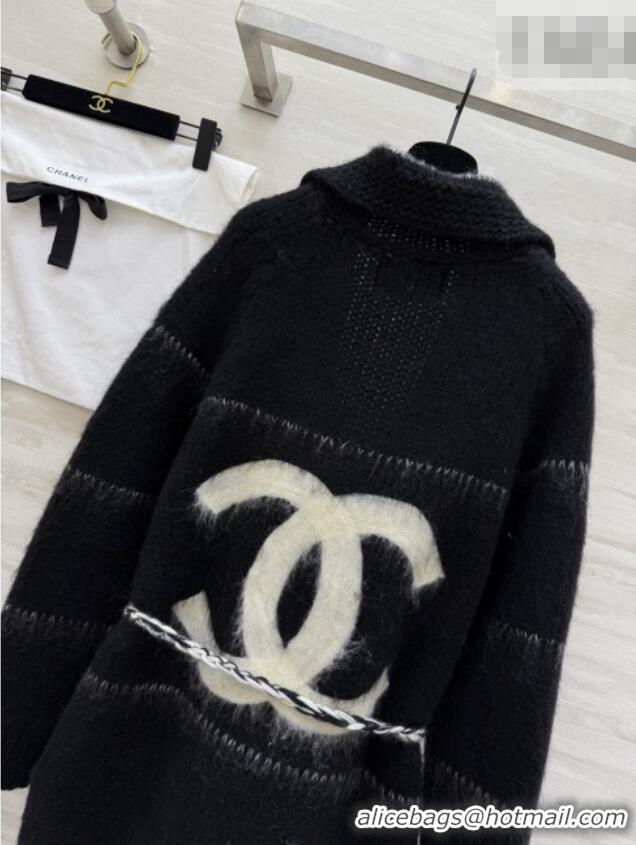 Luxury Cheap Chanel Mohair Cardigan CH011406 Black 2026