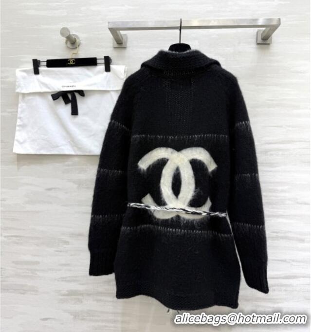 Luxury Cheap Chanel Mohair Cardigan CH011406 Black 2026