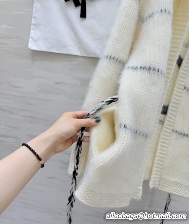 ​Luxury Cheap Chanel Mohair Cardigan CH011407 Beige 2026