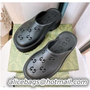 Pretty Style Gucci TPU Mules G120117 Black