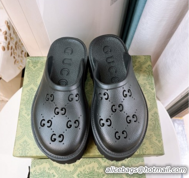 Pretty Style Gucci TPU Mules G120117 Black