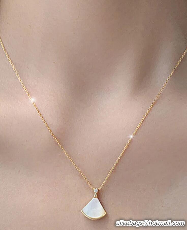 Promotional Bvlgari Divas' Dream Pendant Necklace 0114 White/Gold 2025