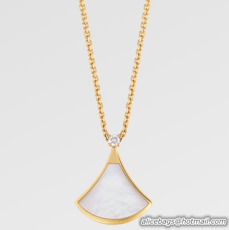 Promotional Bvlgari Divas' Dream Pendant Necklace 0114 White/Gold 2025