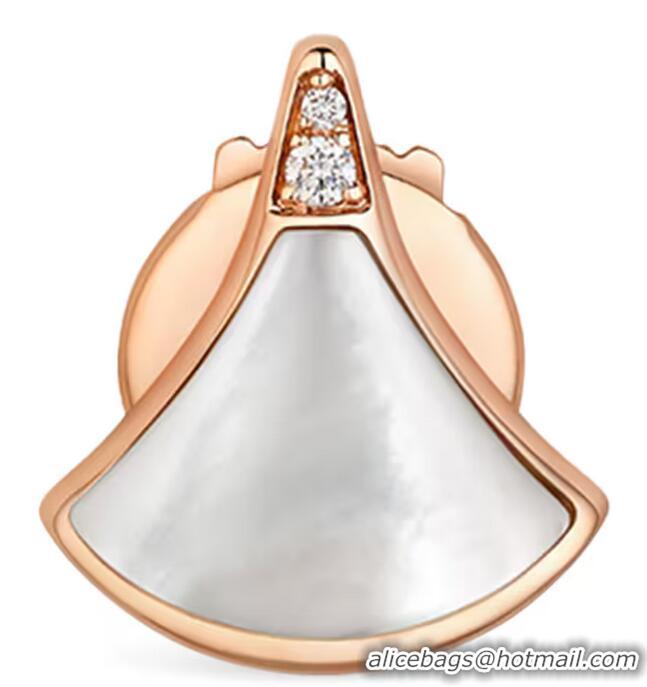 Top Grade Bvlgari Divas' Dream Single Earrings 0822 Rose Gold 2025
