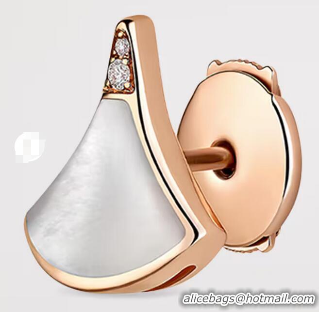 Top Grade Bvlgari Divas' Dream Single Earrings 0822 Rose Gold 2025