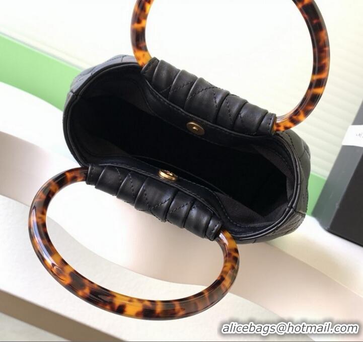 Buy Discount Chanel Original Lambskin Small Hobo Bag AS6022 Black 2025