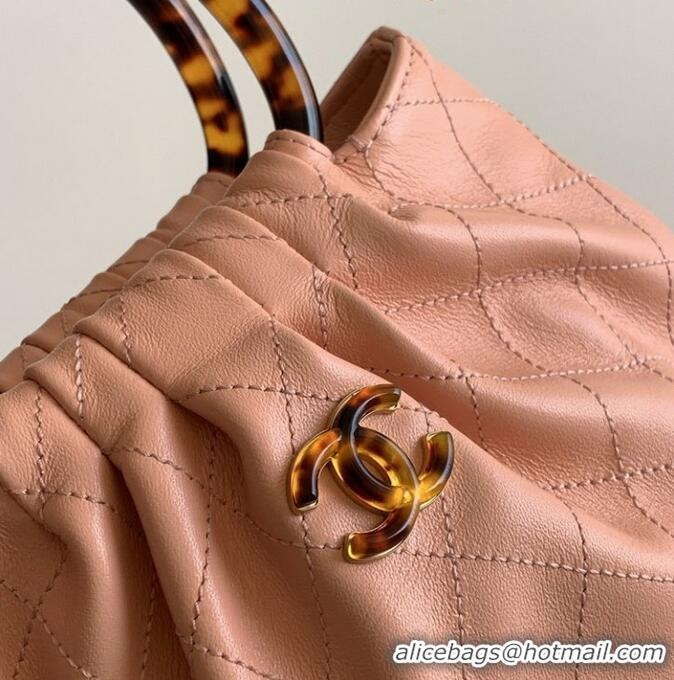 Famous Brand Chanel Original Lambskin Small Hobo Bag AS6022 Pink 2025