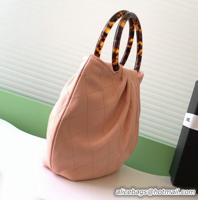 Famous Brand Chanel Original Lambskin Small Hobo Bag AS6022 Pink 2025