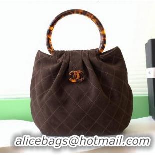 Reasonable Price Chanel Original Suede Calfskin Small Hobo Bag AS6022 Coffee 2025