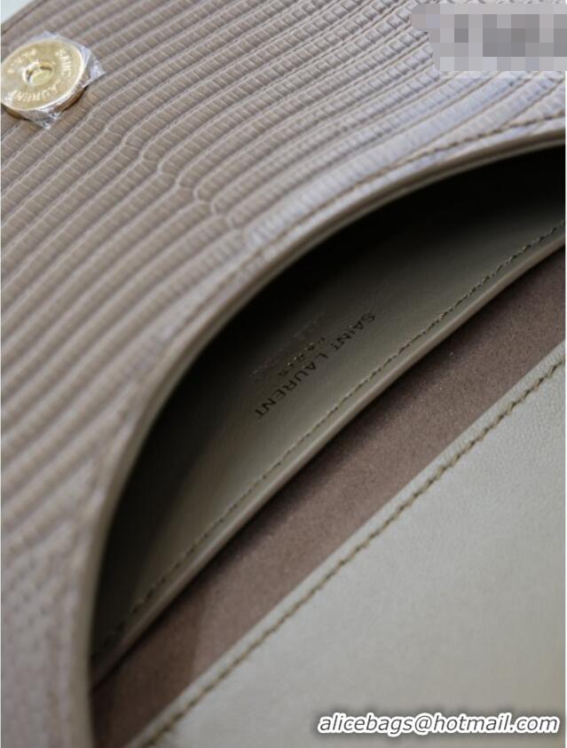 ​Inexpensive Saint Laurent Voltaire Bag in Lizard Calf Leather 753824 Brown 2026