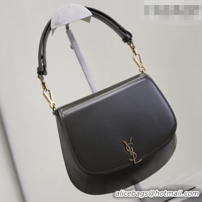 Buy Discount Saint Laurent Voltaire Bag in Calf Leather 753824 Grey 2026