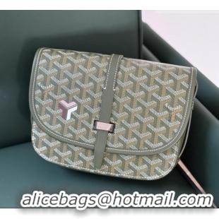 Trendy Design Goyard Belvedere PM Crossbody Bag 8016 Khaki Green 2025