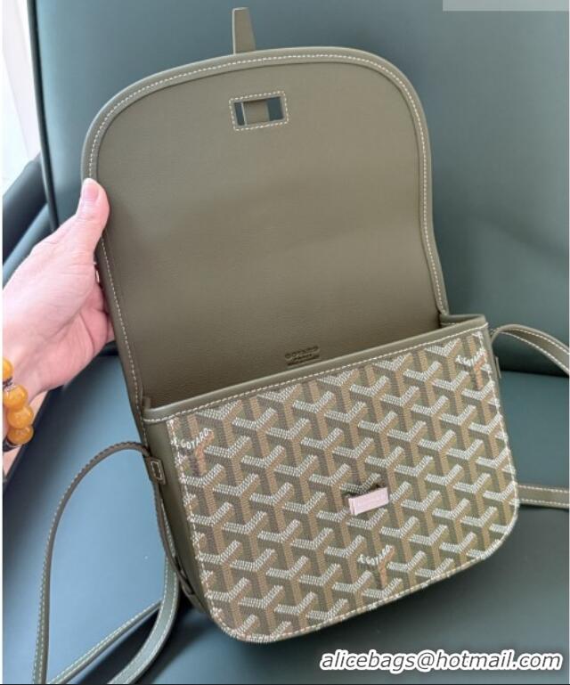 Trendy Design Goyard Belvedere PM Crossbody Bag 8016 Khaki Green 2025