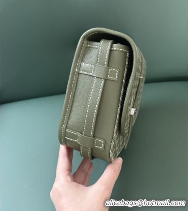 Trendy Design Goyard Belvedere PM Crossbody Bag 8016 Khaki Green 2025