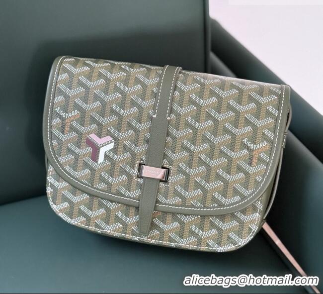 Trendy Design Goyard Belvedere PM Crossbody Bag 8016 Khaki Green 2025