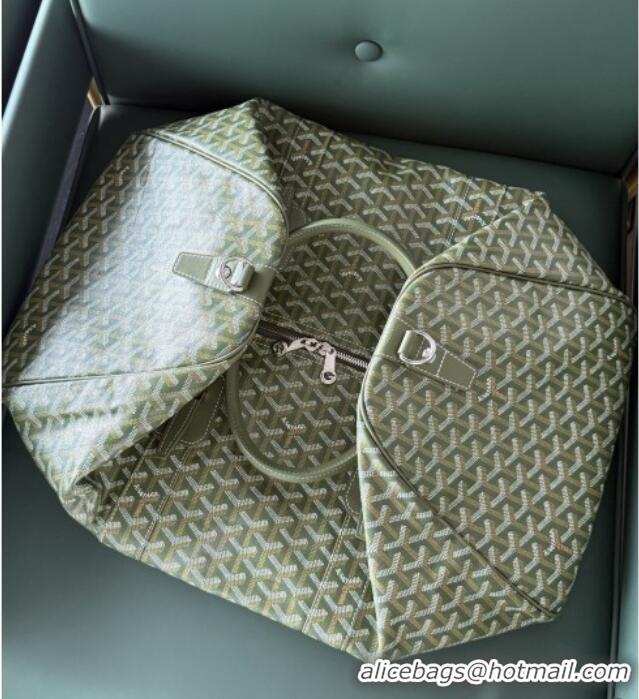 Reasonable Price Goyard Boston 50 Travel Bag 8068 Khaki Green 2025