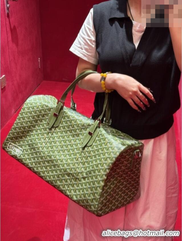 Reasonable Price Goyard Boston 50 Travel Bag 8068 Khaki Green 2025