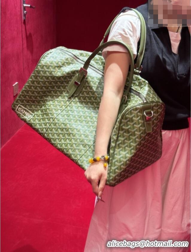 Reasonable Price Goyard Boston 50 Travel Bag 8068 Khaki Green 2025