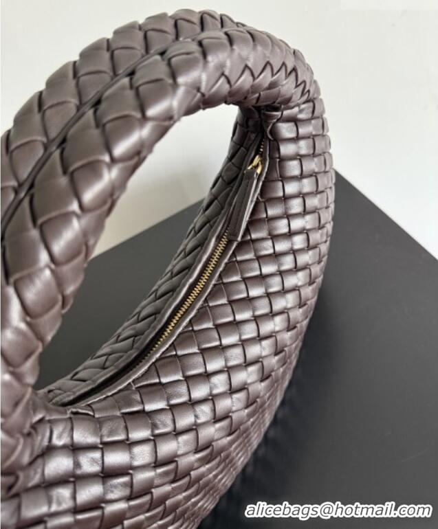 Buy Discount Bottega Veneta Small Veneta Hobo Bag in Intrecciato Leather 856736 Fondant Brown 2026