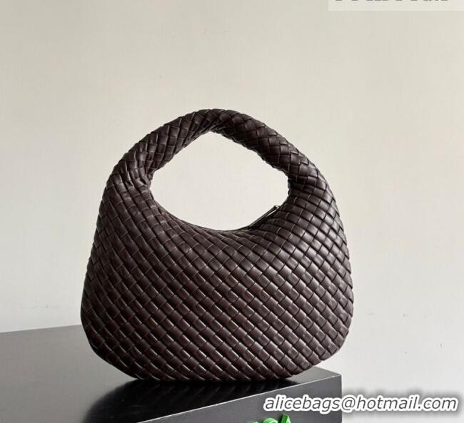 Buy Discount Bottega Veneta Small Veneta Hobo Bag in Intrecciato Leather 856736 Fondant Brown 2026
