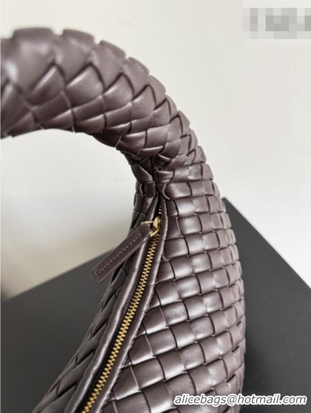 Buy Discount Bottega Veneta Small Veneta Hobo Bag in Intrecciato Leather 856736 Fondant Brown 2026