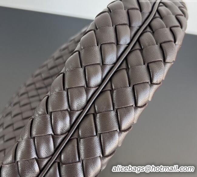 Shop Discount Bottega Veneta Medium Veneta Hobo Bag in Intrecciato Leather 856737 Fondant Brown 2026