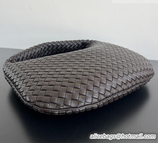 Shop Discount Bottega Veneta Medium Veneta Hobo Bag in Intrecciato Leather 856737 Fondant Brown 2026