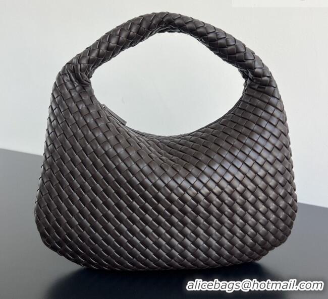 Shop Discount Bottega Veneta Medium Veneta Hobo Bag in Intrecciato Leather 856737 Fondant Brown 2026