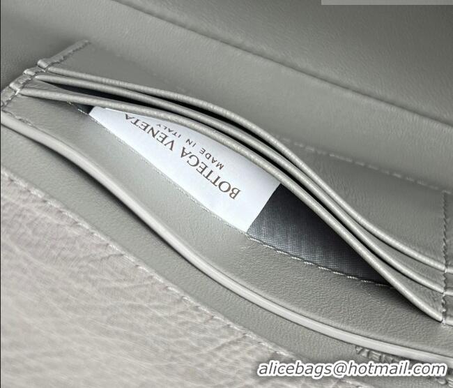 Buy Discount Bottega Veneta Andiamo Clutch in Ostrich Leather 805241 Sterling Grey 2026