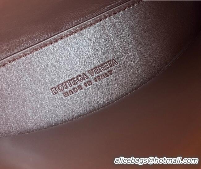 Well Crafted Bottega Veneta Mini Andiamo Top Handle Bag in Ostrich Leather 805232 Sapele Red 2026