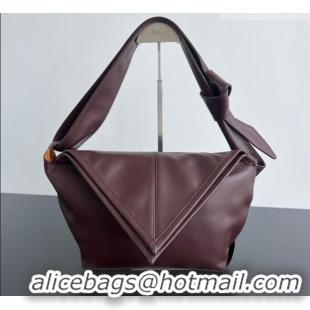 Discount Bottega Veneta Men's Small Sawyer Shoulder Bag in Smooth Leather 815807 Madder Brown 2026