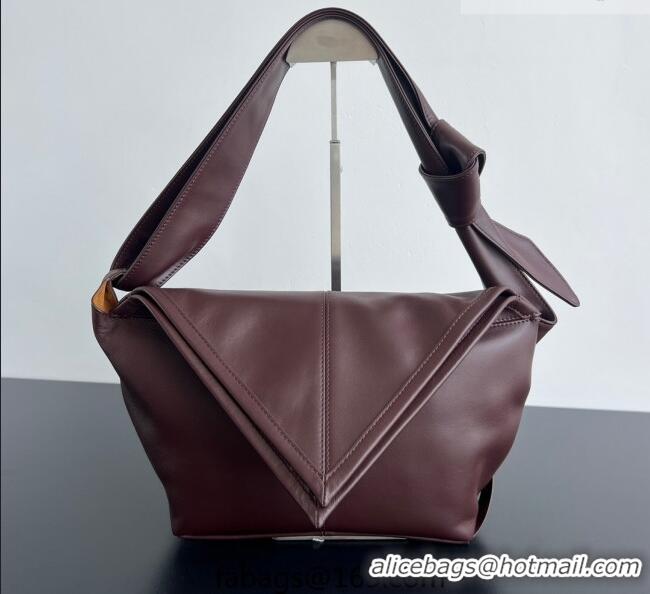 Discount Bottega Veneta Men's Small Sawyer Shoulder Bag in Smooth Leather 815807 Madder Brown 2026