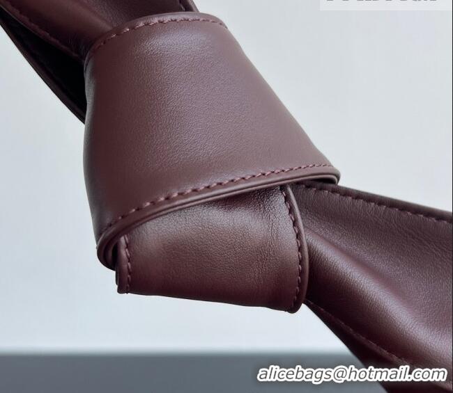 Discount Bottega Veneta Men's Small Sawyer Shoulder Bag in Smooth Leather 815807 Madder Brown 2026