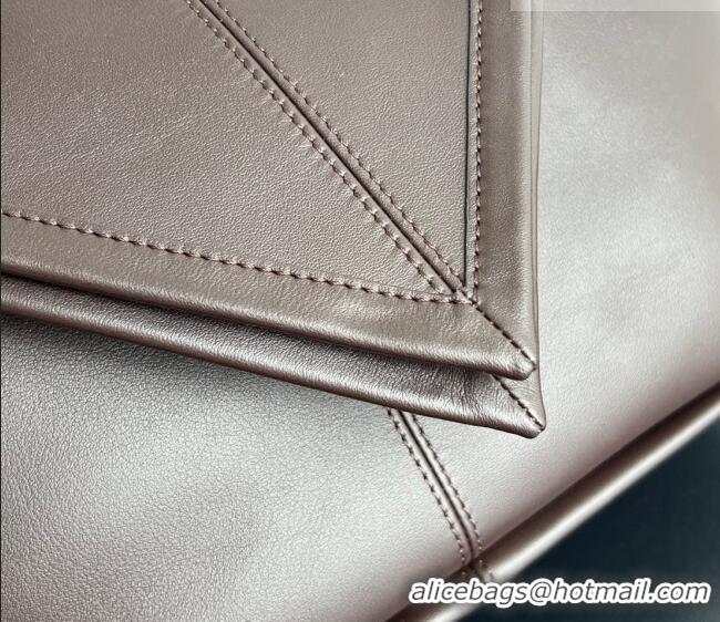 Top Design Bottega Veneta Men's Small Sawyer Shoulder Bag in Smooth Leather 815807 Fondant Brown 2026