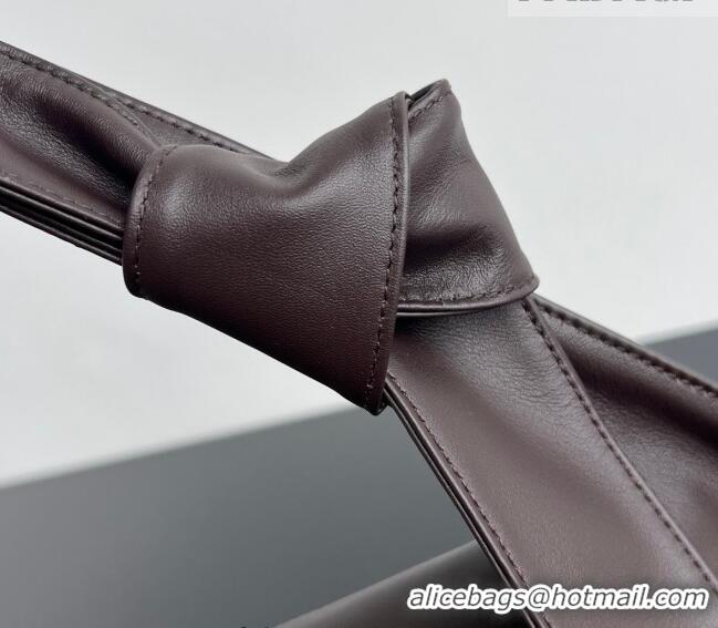 Top Design Bottega Veneta Men's Small Sawyer Shoulder Bag in Smooth Leather 815807 Fondant Brown 2026