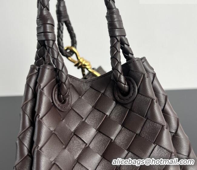 Promotional Bottega Veneta Parachute Medium Shoulder Bag in Intrecciato Leather 835921 Fondant Brown 2025
