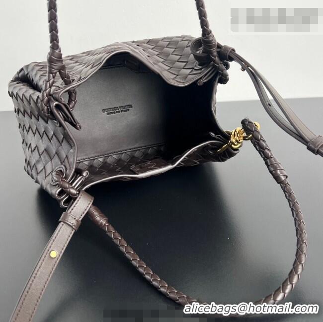 Promotional Bottega Veneta Parachute Medium Shoulder Bag in Intrecciato Leather 835921 Fondant Brown 2025