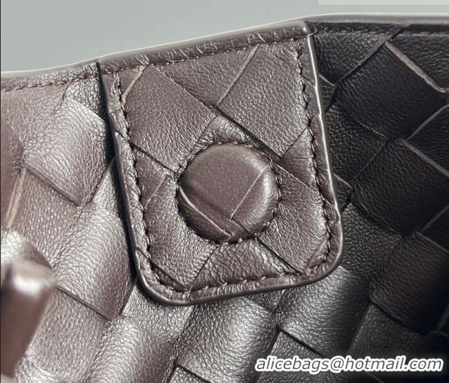 Promotional Bottega Veneta Parachute Medium Shoulder Bag in Intrecciato Leather 835921 Fondant Brown 2025
