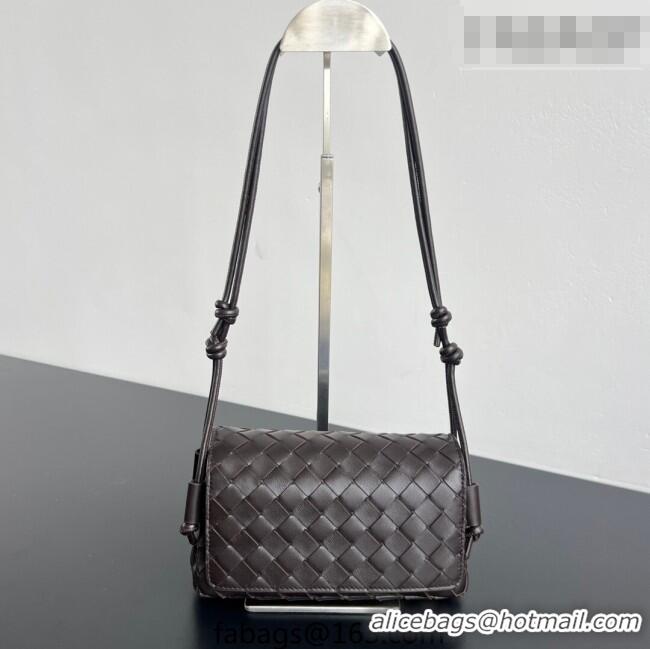 Top Quality Bottega Veneta Notturno Mini Bag in Intrecciato Leather 843893 Fondant Brown 2026